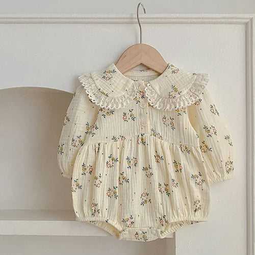 Baby Cotton Embroidery Romper