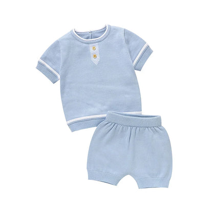 Maxwell Baby 2-Piece Cotton Knit Set