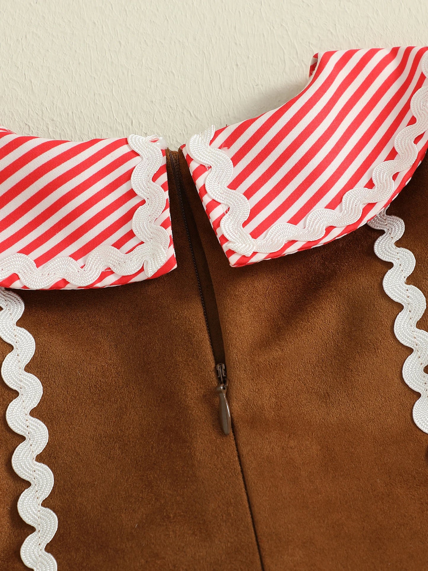 Girls Christmas Gingerbread Dress