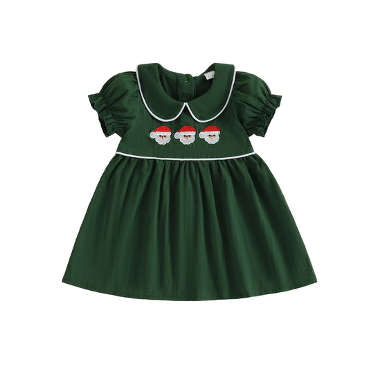 Girls Christmas Santa Dress
