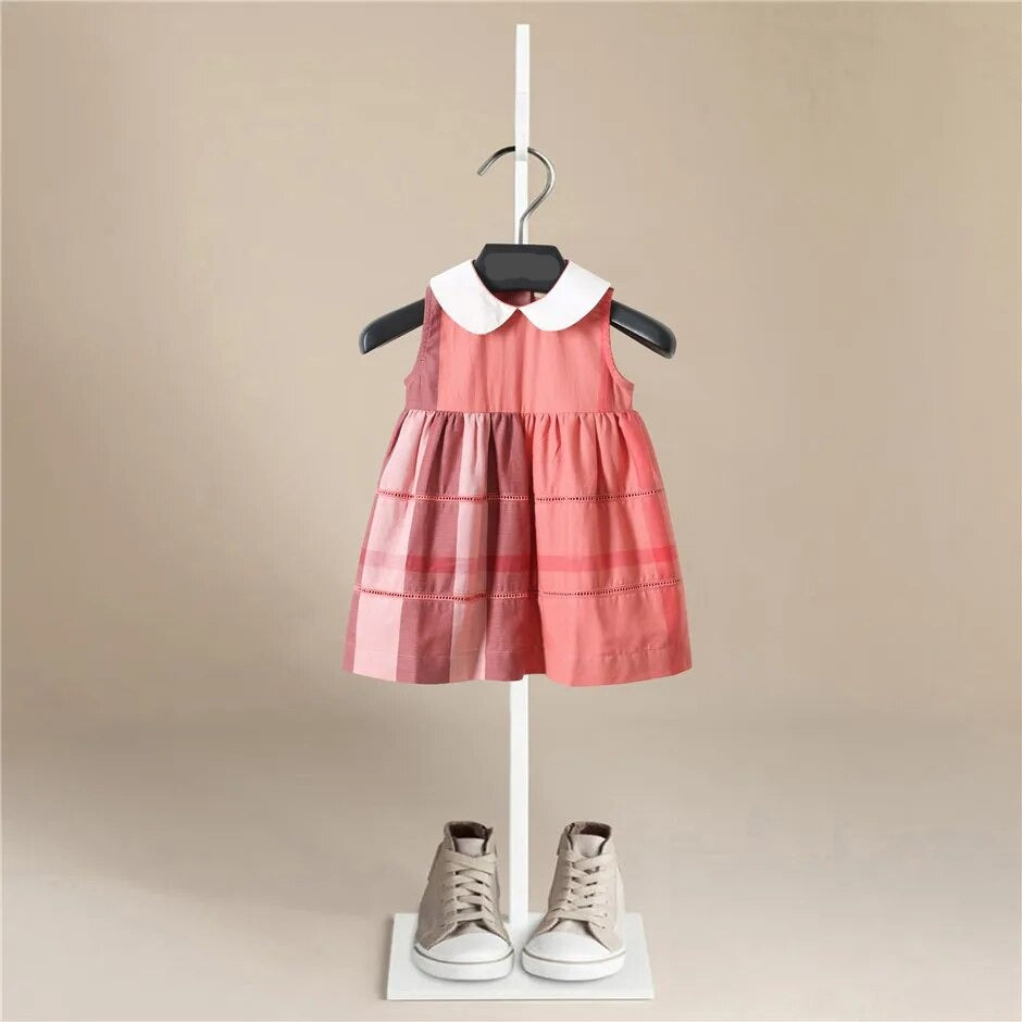 Amelia Classic Plaid Dress - Peachy Bloomers