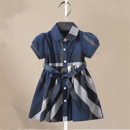 Montreal Organic Cotton Plaid Dress