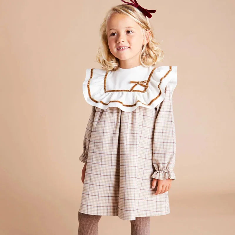 Camila Checkered Dress - Peachy Bloomers