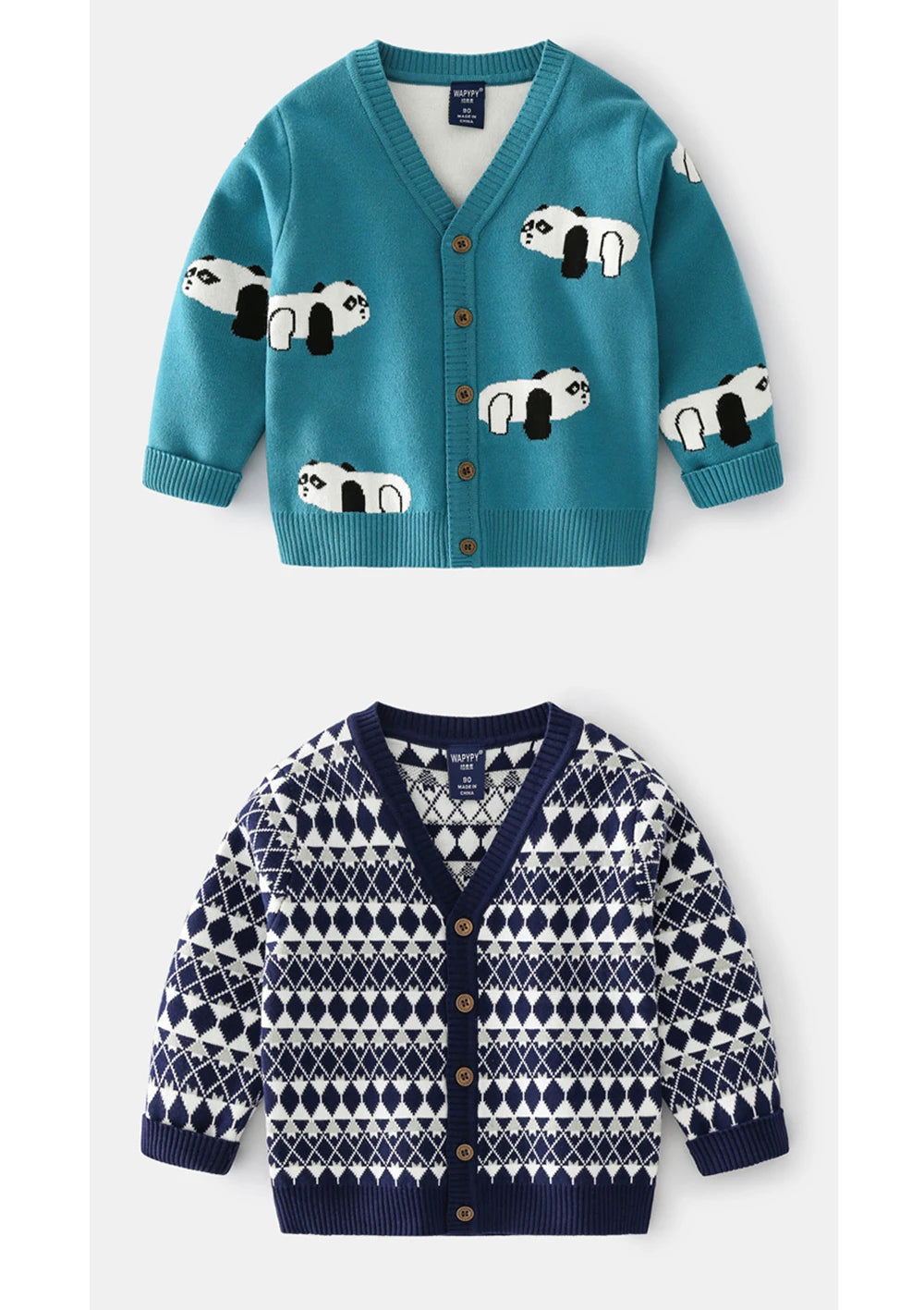 Safari Boys Cotton Cardigan