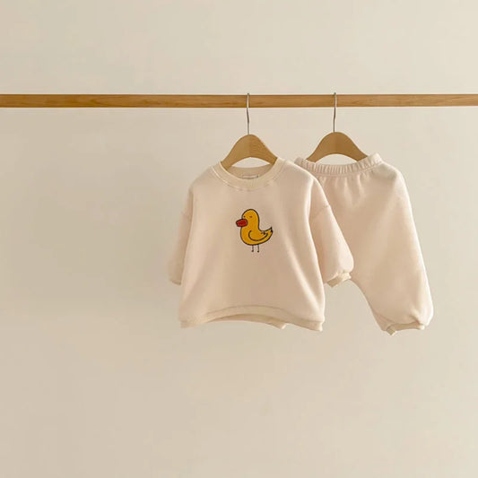 Little Quack Baby Fleece Set