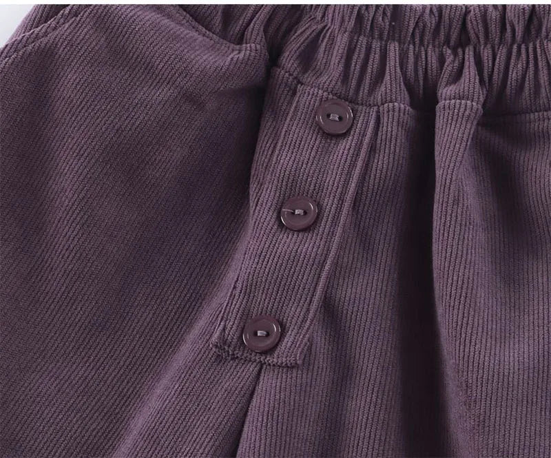 Cozy Corduroy Cotton Pants