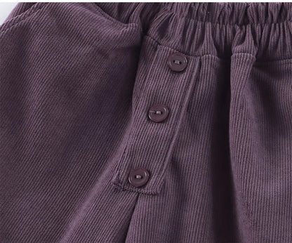 Cozy Corduroy Cotton Pants