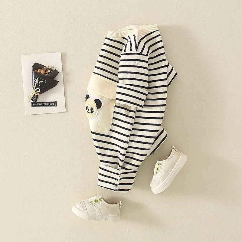 Baby Panda Romper - Peachy Bloomers