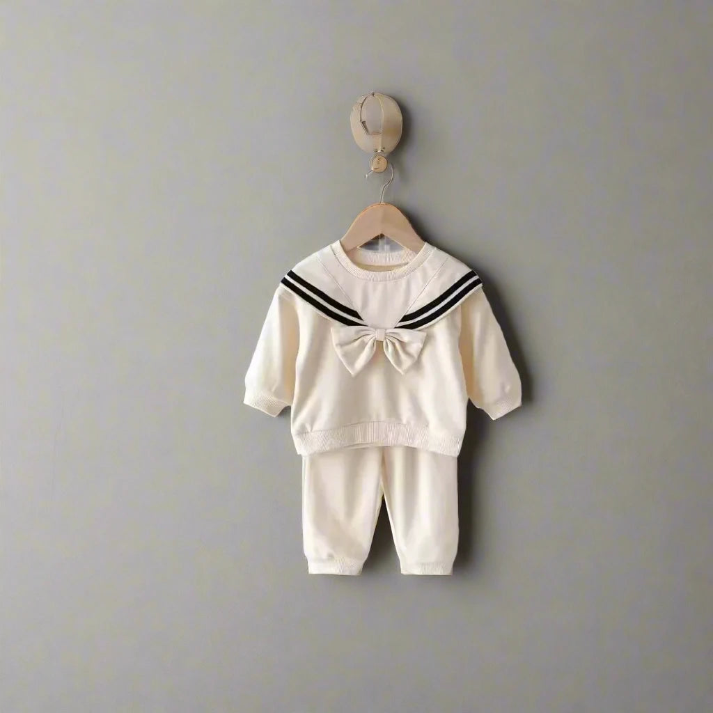 Sailor Girls Sweatshirt and Sweatpants Set