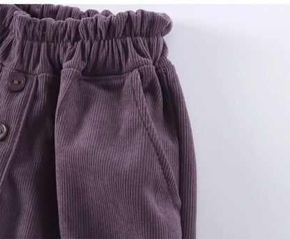 Cozy Corduroy Cotton Pants