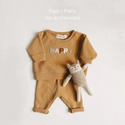 Baby Casual Sweatshirt and Sweatpants Set - Peachy Bloomers