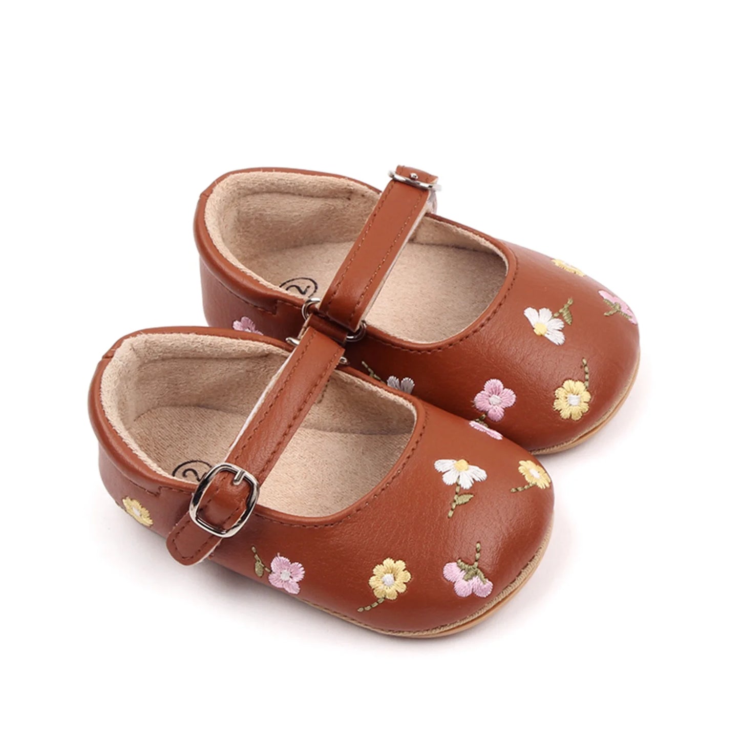 Mary Jane Baby Floral Ballet Flats