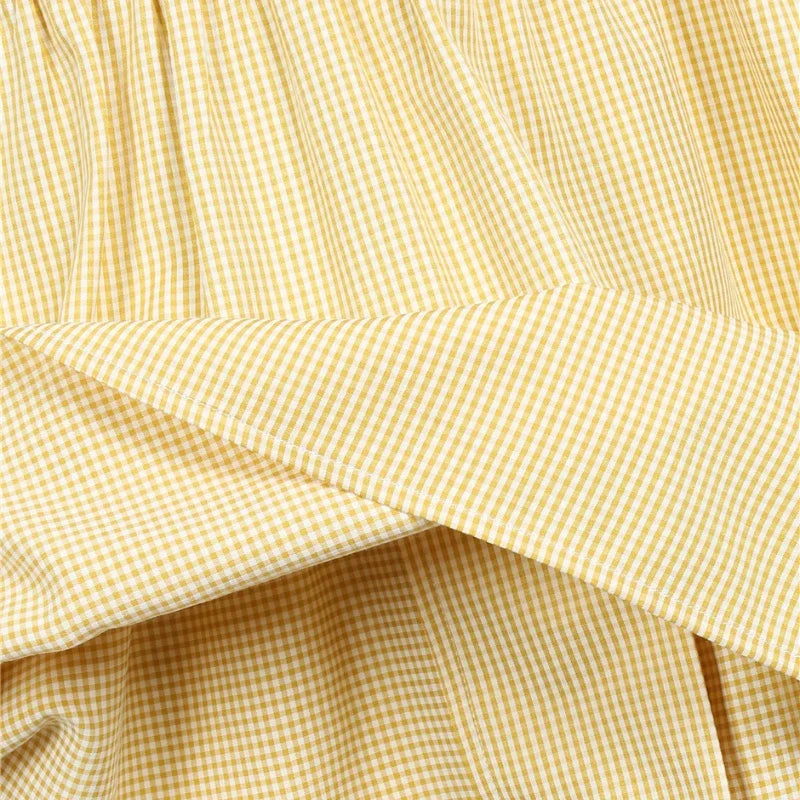 Checkered Organic Cotton Dress - Peachy Bloomers