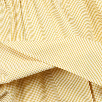 Checkered Organic Cotton Dress - Peachy Bloomers