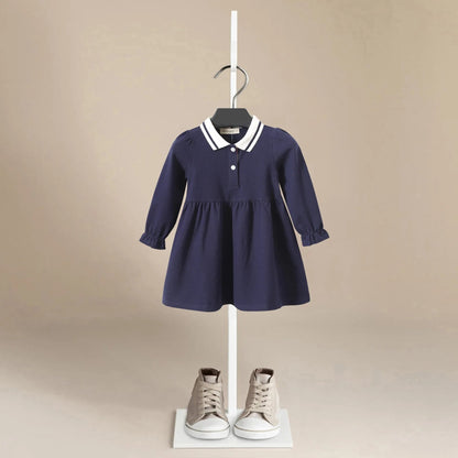 Sage Organic Cotton Polo Dress