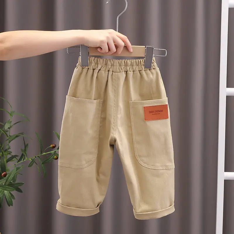 Boys' Chino Pants - Peachy Bloomers