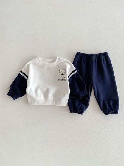 Boys Sweatshirt and Sweatpants Set - Peachy Bloomers