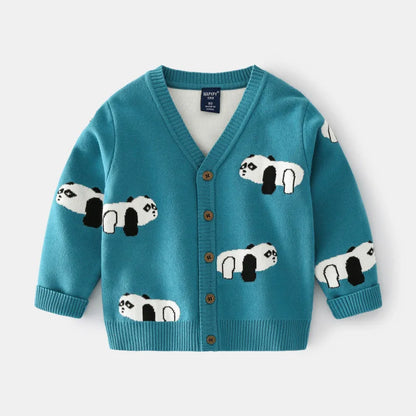 Safari Boys Cotton Cardigan