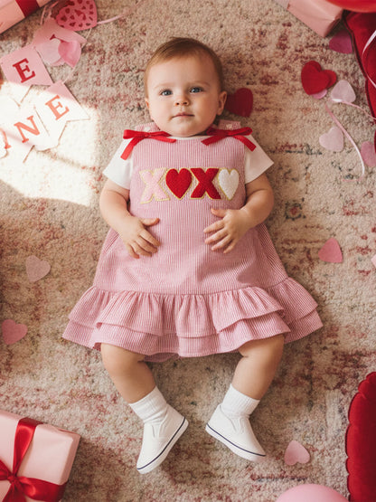 Baby Girls Valentine's Day Bow Dress