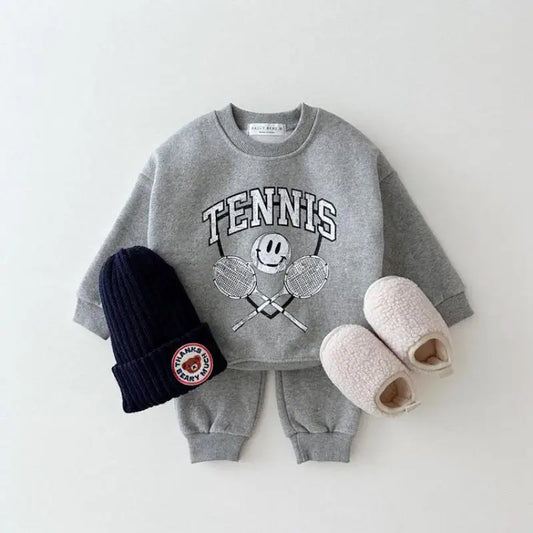 Tennis Sweatshirt and Sweatpants Set