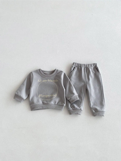 All My Friends Playground Sweatshirt & Sweatpants Set