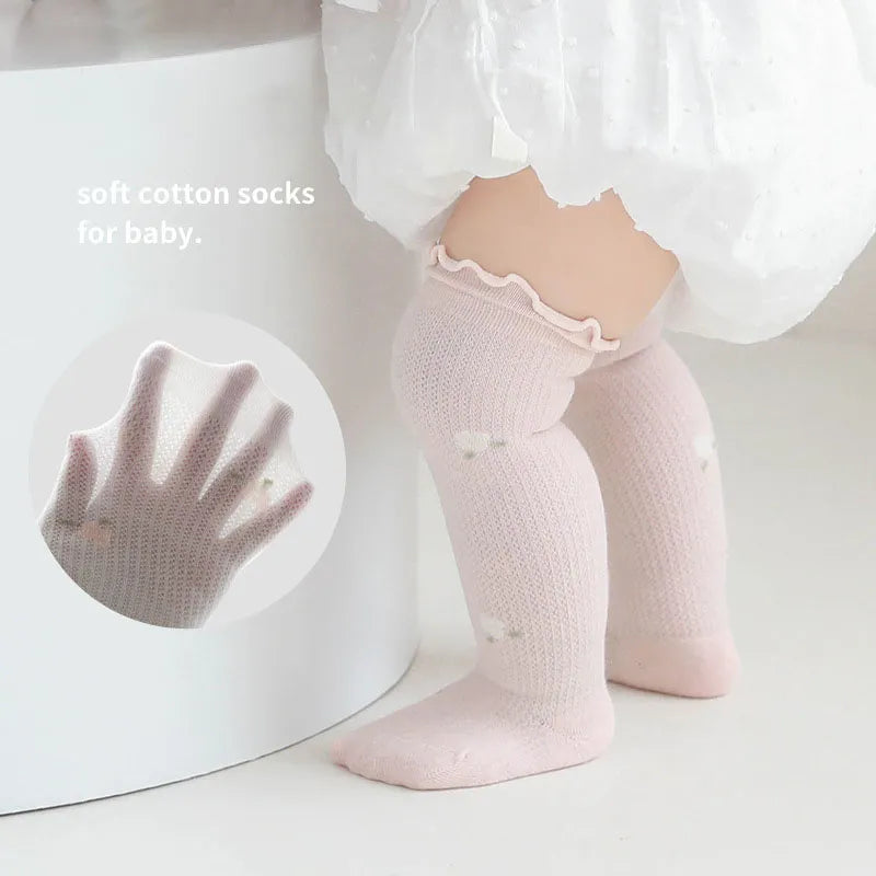 Over The Knee Baby Socks Set of Five