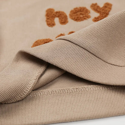 Hey Cutie! Sweatshirt and Sweatpants Set - Peachy Bloomers