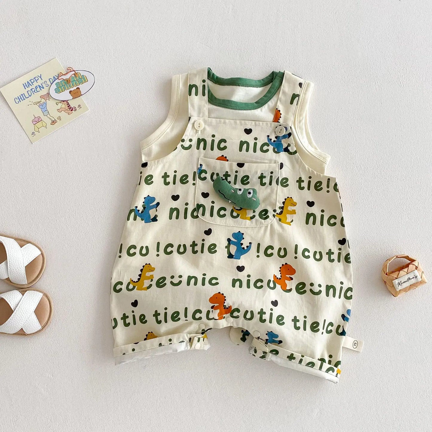 Dinosaur Cutie Toddler Romper