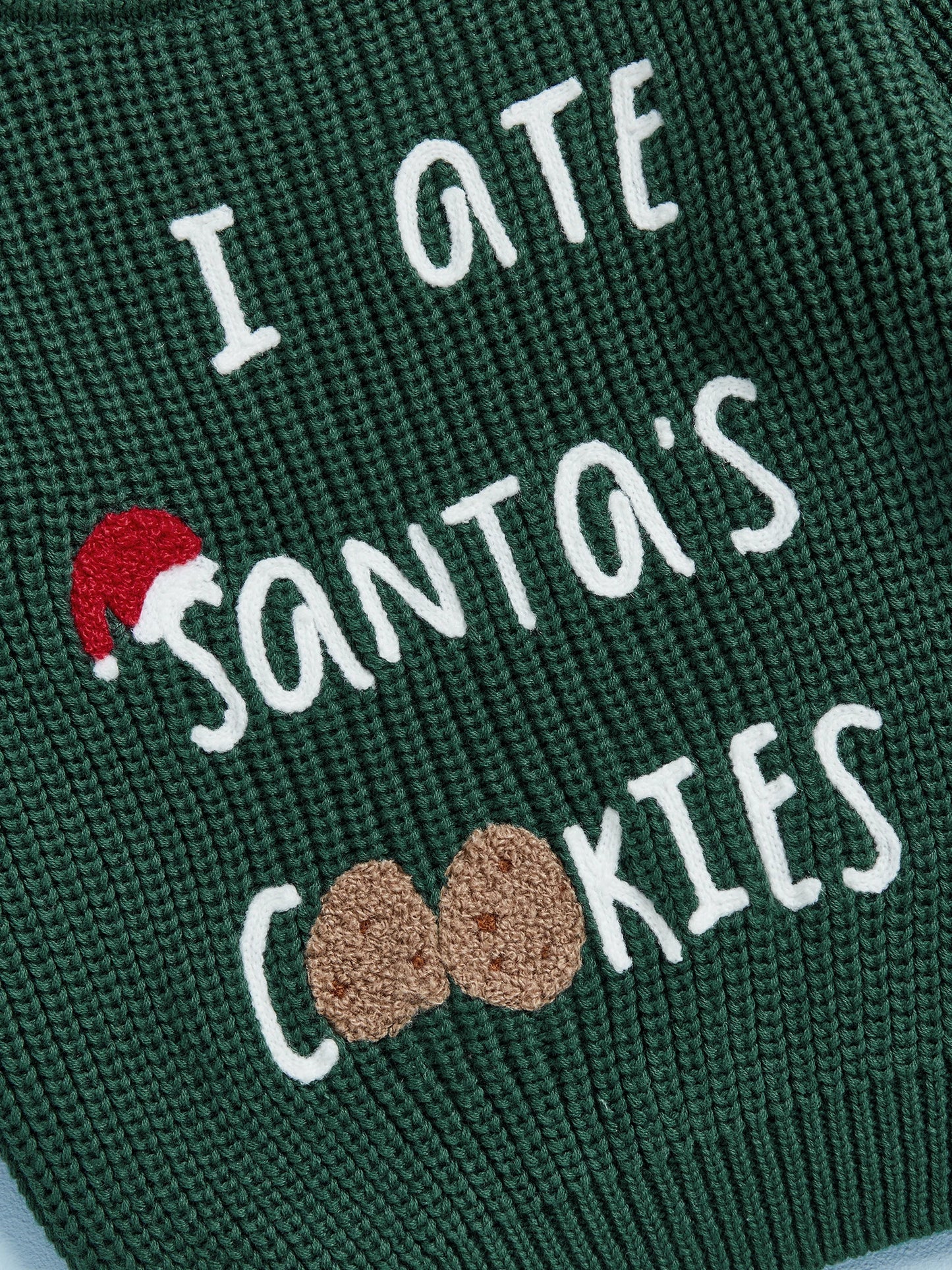 Toddler Christmas Knit Sweater - I ate Santas Cookies