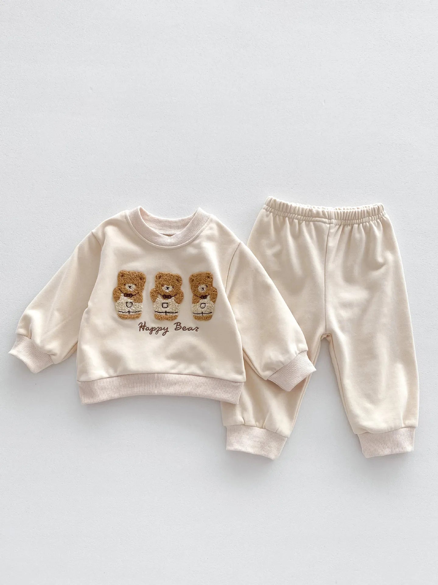 Three Bear Sweatshirt and Sweatpants Set