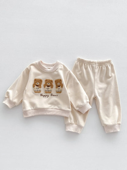 Three Bear Sweatshirt and Sweatpants Set