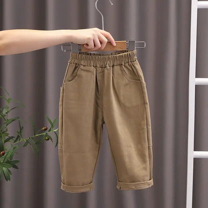 Boys' Chino Pants - Peachy Bloomers