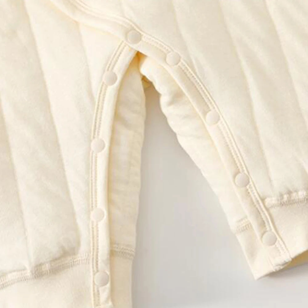 Quilted Cotton Newborn Baby Romper