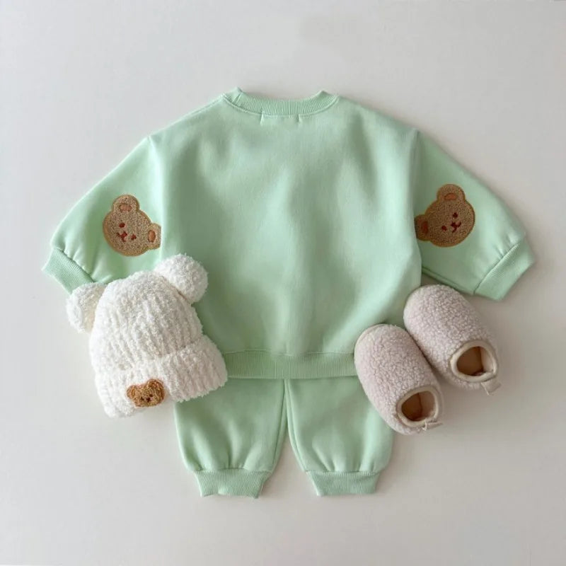 Two Piece Sweatshirt and Sweatpants Set