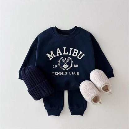 Malibu Tennis Club Sweatshirt and Sweatpants Set