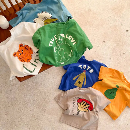 Pop Of Colors Cotton T-shirts