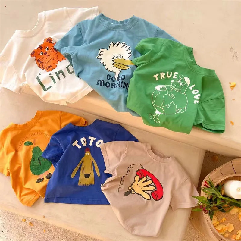 Pop Of Colors Cotton T-shirts