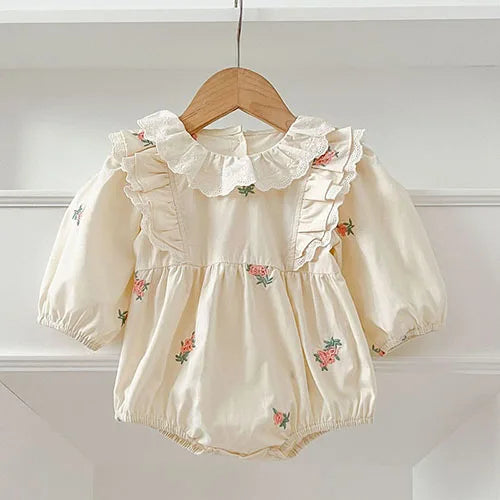 Baby Cotton Embroidery Romper