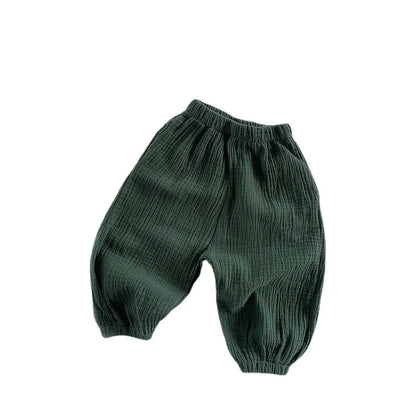 Organic Cotton Muslin Pants