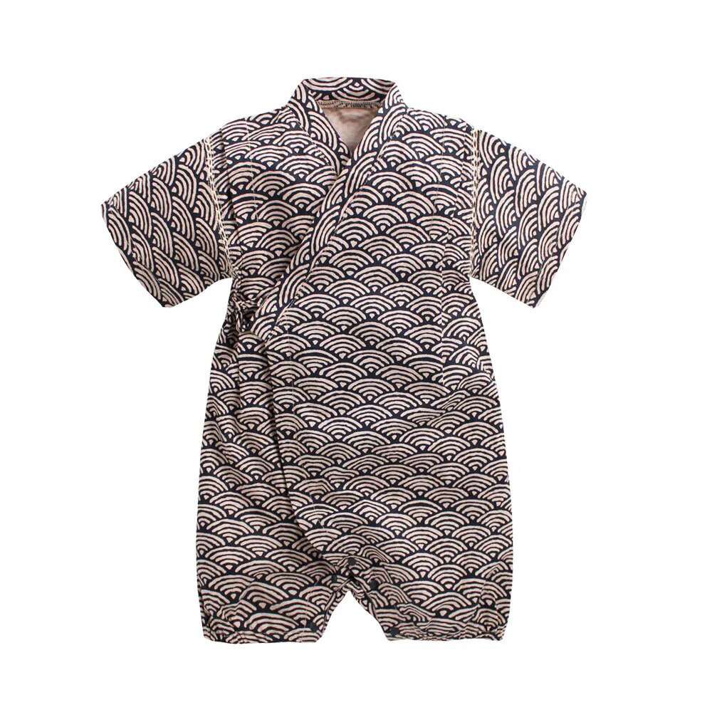 Baby Kimono Onesie - Peachy Bloomers