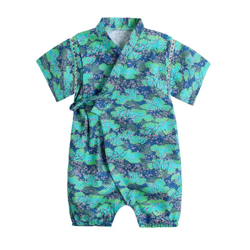 Baby Kimono Onesie - Peachy Bloomers