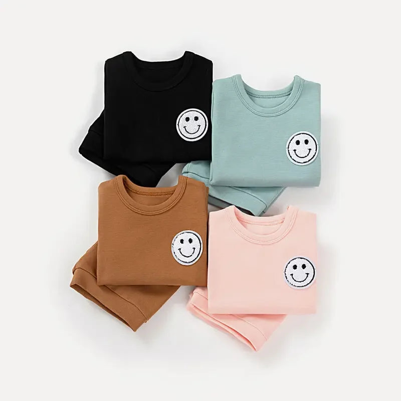 Smile T-shirt and Shorts Set