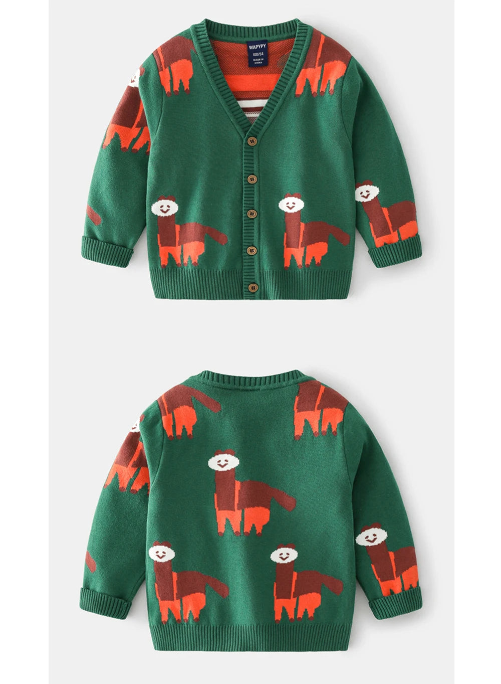 Safari Boys Cotton Cardigan