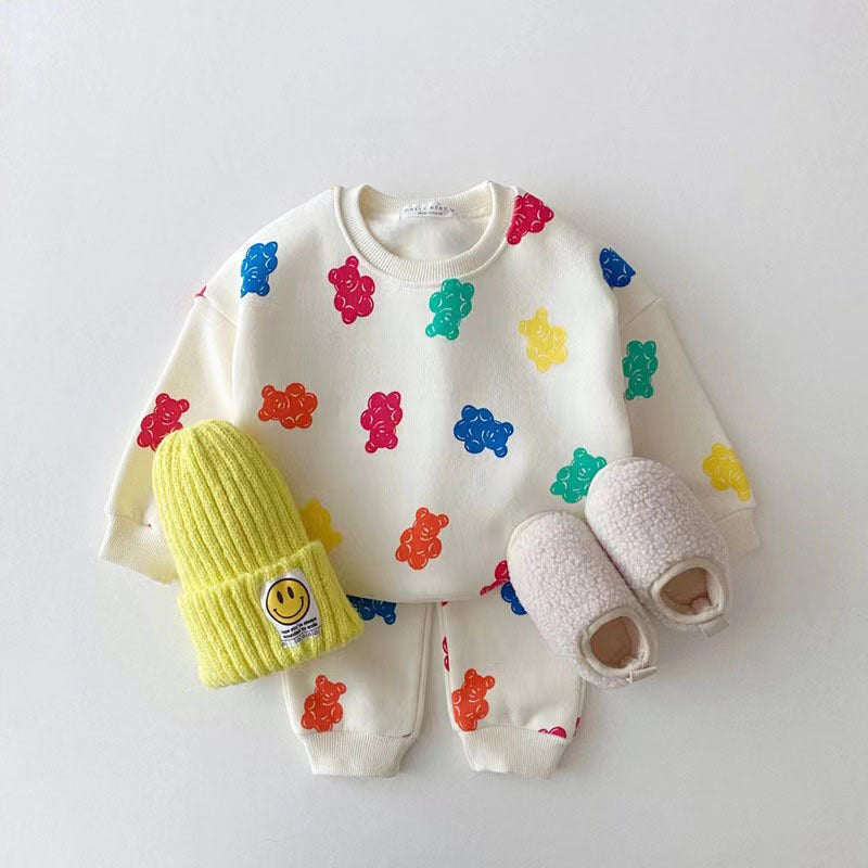 Gummy Bear Sweatshirt and Sweatpants Set - Peachy Bloomers