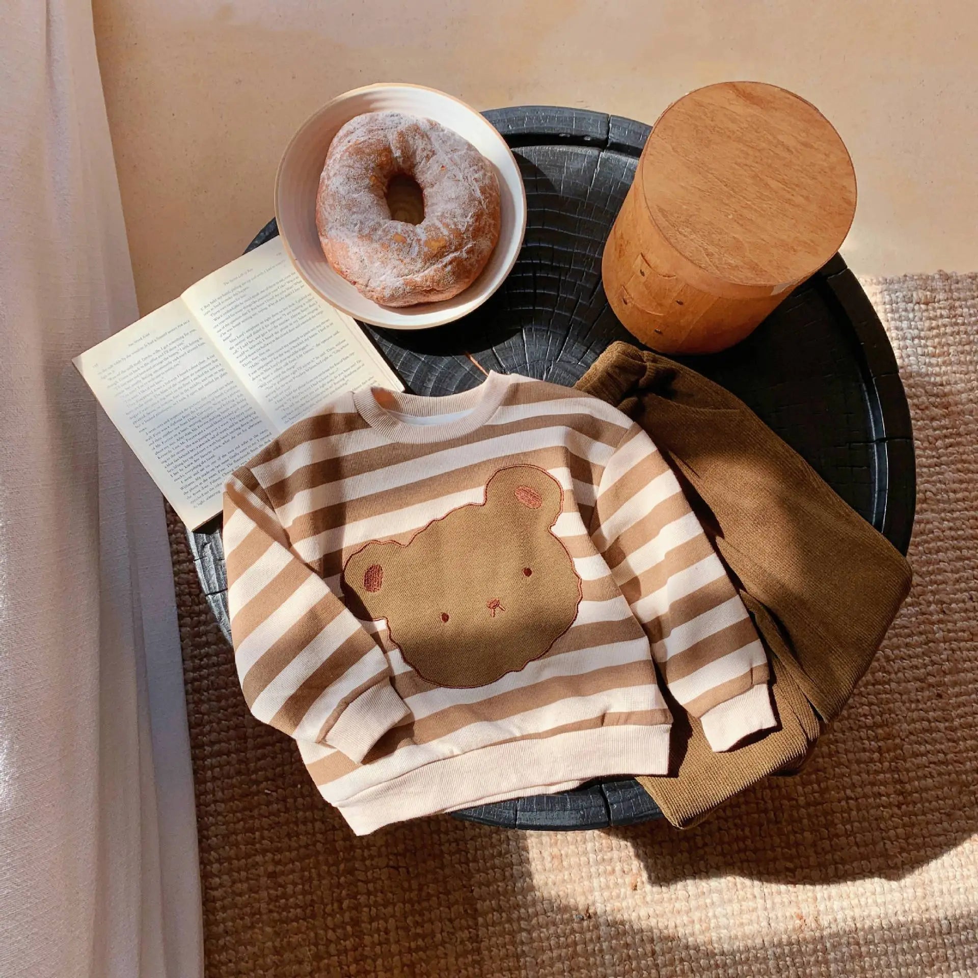 Casual Baby Bear Sweatshirt - Peachy Bloomers