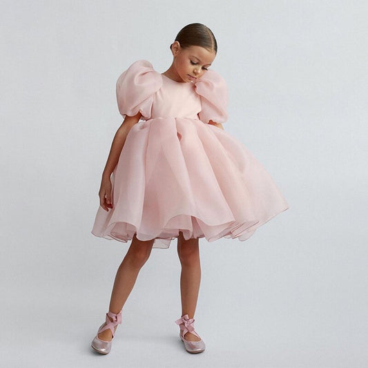 Bianca Ruffle Dress - Peachy Bloomers