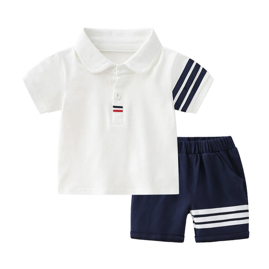 Polo Shirt and Shorts Set